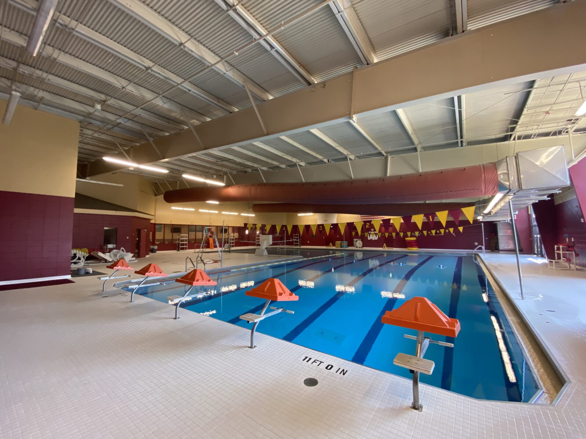 Rhode Island College-campus recreation center swimming pool
